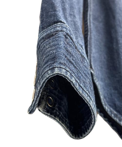 RRL（ダブルアールエル）RRL (ダブルアールエル) 長袖シャツ インディゴブルー サイズ:Sの古着・服飾アイテム