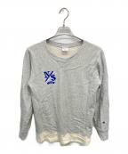 Champion REVERSE WEAVEチャンピオン リバース ウィーブ）の古着「クルーネックスウェット」｜グレー