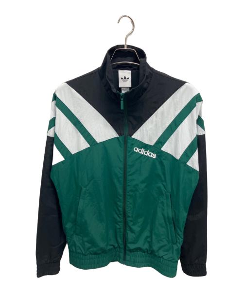 adidas Originals（アディダスオリジナル）adidas originals (アディダスオリジナル) ナイロンジャケット グリーン サイズ:SIZE 2XSの古着・服飾アイテム