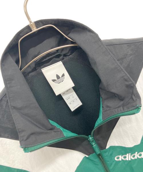 adidas Originals（アディダスオリジナル）adidas originals (アディダスオリジナル) ナイロンジャケット グリーン サイズ:SIZE 2XSの古着・服飾アイテム