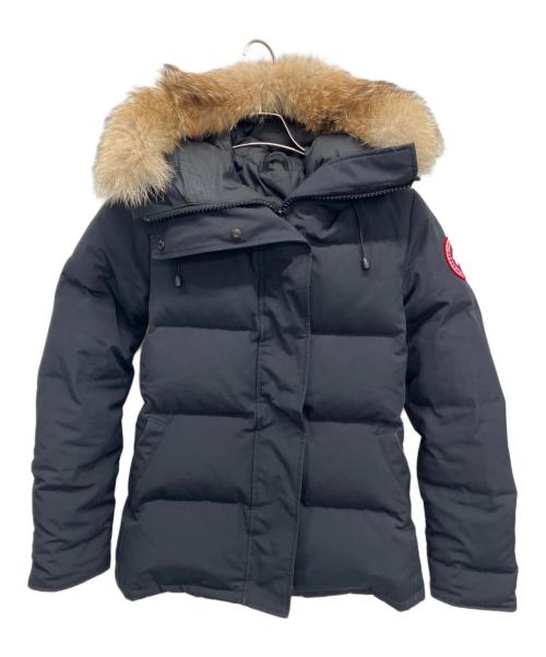 CANADA GOOSE（カナダグース）CANADA GOOSE (カナダグース) ダウンジャケット ネイビー サイズ:	SIZE Sの古着・服飾アイテム