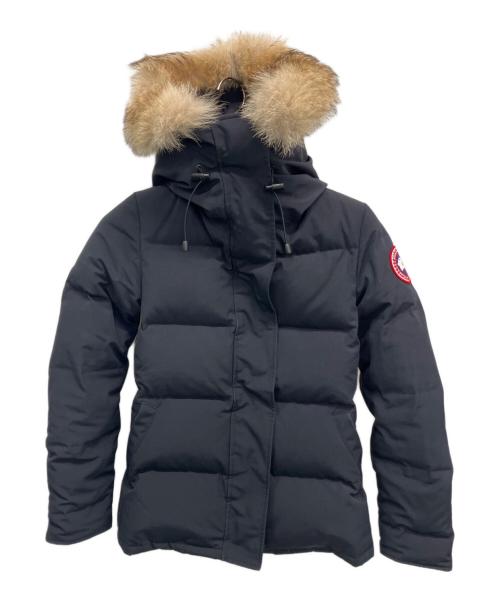 CANADA GOOSE（カナダグース）CANADA GOOSE (カナダグース) ダウンジャケット ネイビー サイズ:	SIZE Sの古着・服飾アイテム