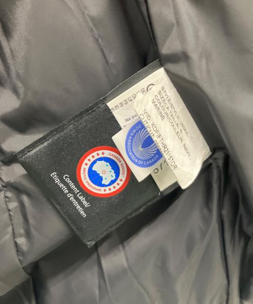 CANADA GOOSE（カナダグース）CANADA GOOSE (カナダグース) ダウンジャケット ネイビー サイズ:	SIZE Sの古着・服飾アイテム