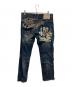 RED PEPPER (レッドペッパ) ED HARDY (エド ハーディー) 刺繍デニムパンツ インディゴ サイズ:SIZE 32：8000円