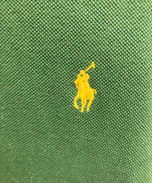 POLO RALPH LAUREN（ポロ・ラルフローレン）POLO RALPH LAUREN (ポロ・ラルフローレン) ハーフジップスウェット グリーン サイズ:SIZE XLの古着・服飾アイテム