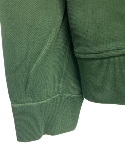 POLO RALPH LAUREN（ポロ・ラルフローレン）POLO RALPH LAUREN (ポロ・ラルフローレン) ハーフジップスウェット グリーン サイズ:SIZE XLの古着・服飾アイテム