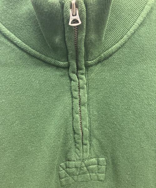 POLO RALPH LAUREN（ポロ・ラルフローレン）POLO RALPH LAUREN (ポロ・ラルフローレン) ハーフジップスウェット グリーン サイズ:SIZE XLの古着・服飾アイテム