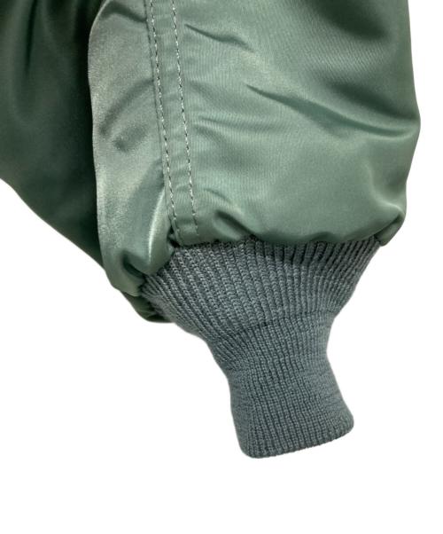 ALPHA（アルファ）ALPHA (アルファ) MA-1ジャケット グリーン サイズ:	SIZE Sの古着・服飾アイテム