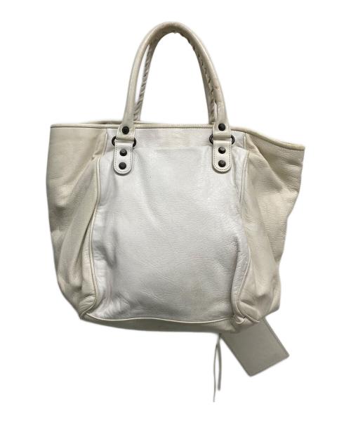 BALENCIAGA（バレンシアガ）BALENCIAGA (バレンシアガ) ザ・サンデートートバッグ ホワイトの古着・服飾アイテム