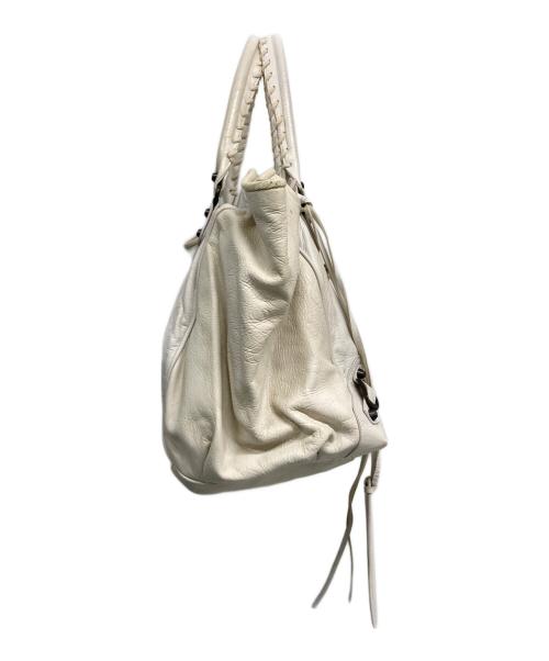 BALENCIAGA（バレンシアガ）BALENCIAGA (バレンシアガ) ザ・サンデートートバッグ ホワイトの古着・服飾アイテム
