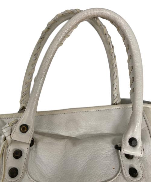 BALENCIAGA（バレンシアガ）BALENCIAGA (バレンシアガ) ザ・サンデートートバッグ ホワイトの古着・服飾アイテム