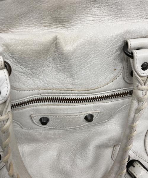 BALENCIAGA（バレンシアガ）BALENCIAGA (バレンシアガ) ザ・サンデートートバッグ ホワイトの古着・服飾アイテム