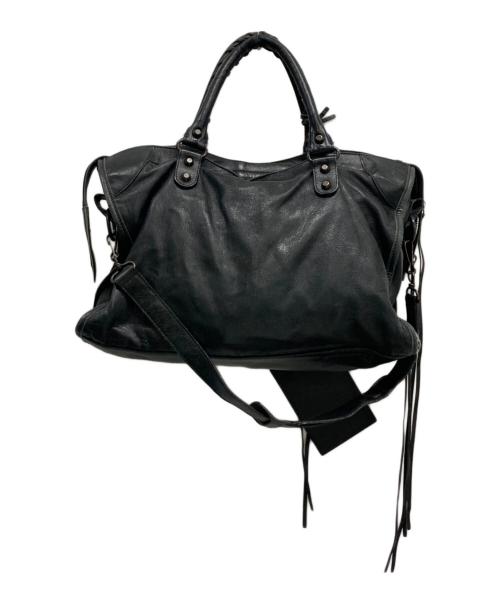 BALENCIAGA（バレンシアガ）BALENCIAGA (バレンシアガ) ザ・サンデートートバッグ ブラックの古着・服飾アイテム