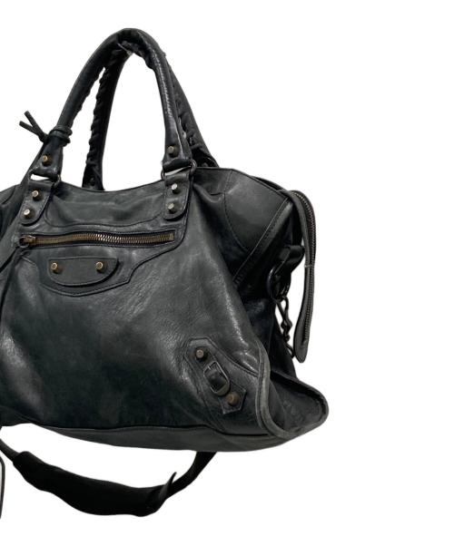 BALENCIAGA（バレンシアガ）BALENCIAGA (バレンシアガ) ザ・サンデートートバッグ ブラックの古着・服飾アイテム