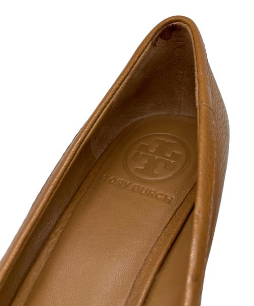 TORY BURCH（トリーバーチ）TORY BURCH (トリーバーチ) ウェッジソールパンプス ブラウン サイズ:	7Mの古着・服飾アイテム