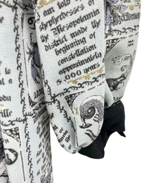 Metamorphose（メタモルフォーゼ）Metamorphose (メタモルフォーゼ) 長袖ワンピース グレー サイズ:	SIZE Freeの古着・服飾アイテム