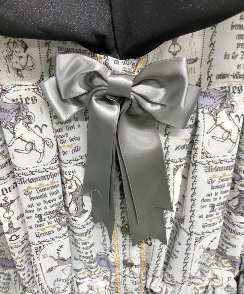 Metamorphose（メタモルフォーゼ）Metamorphose (メタモルフォーゼ) 長袖ワンピース グレー サイズ:	SIZE Freeの古着・服飾アイテム