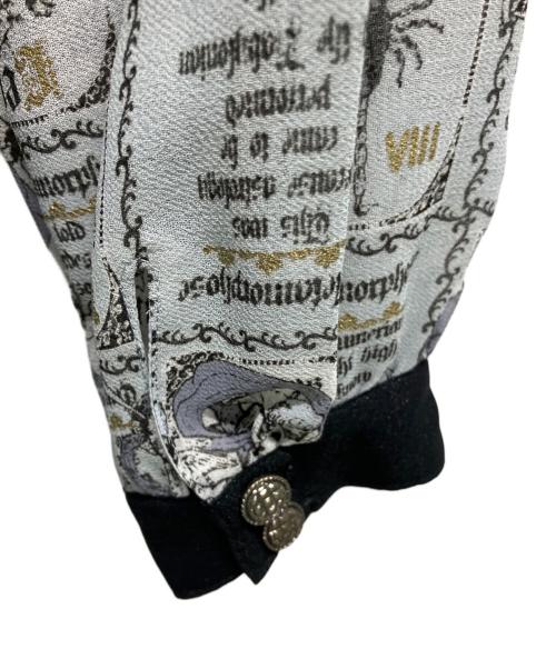 Metamorphose（メタモルフォーゼ）Metamorphose (メタモルフォーゼ) 長袖ワンピース グレー サイズ:	SIZE Freeの古着・服飾アイテム