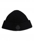 MONCLERモンクレール）の古着「ニット帽」｜ブラック