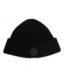 MONCLER（モンクレール）の古着「ニット帽」｜ブラック