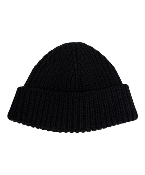 MONCLER（モンクレール）MONCLER (モンクレール) ニット帽 ブラックの古着・服飾アイテム