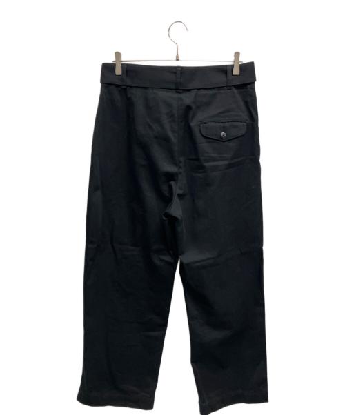 Traditional wears（トラディショナル ウェザーウェア）Traditional wears (トラディショナル ウェザーウェア) タックパンツ ブラック サイズ:SIZE Mの古着・服飾アイテム