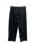 Traditional wears (トラディショナル ウェザーウェア) タックパンツ ブラック サイズ:SIZE M：7000円