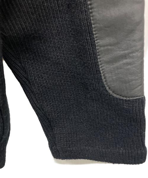 VERSACE（ヴェルサーチ）VERSACE (ヴェルサーチ) 厚手ニット ブラック サイズ:SIZE XLの古着・服飾アイテム