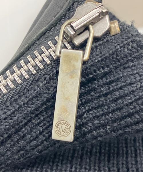 VERSACE（ヴェルサーチ）VERSACE (ヴェルサーチ) 厚手ニット ブラック サイズ:SIZE XLの古着・服飾アイテム