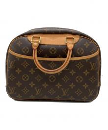 LOUIS VUITTON（ルイ ヴィトン）の古着「ハンドバッグ」｜ブラウン・ベージュ
