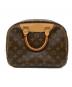 LOUIS VUITTON (ルイ ヴィトン) ハンドバッグ ブラウン・ベージュ：80000円