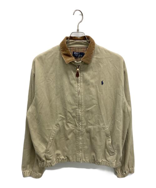 POLO RALPH LAUREN（ポロ・ラルフローレン）POLO RALPH LAUREN (ポロ・ラルフローレン) スイングトップ ベージュ サイズ:Mの古着・服飾アイテム