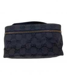 GUCCI（グッチ）の古着「バニティポーチ」｜ブラック