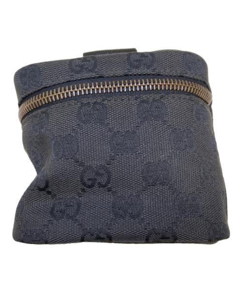 GUCCI（グッチ）GUCCI (グッチ) バニティポーチ ブラックの古着・服飾アイテム