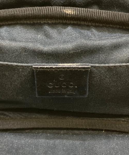 GUCCI（グッチ）GUCCI (グッチ) バニティポーチ ブラックの古着・服飾アイテム