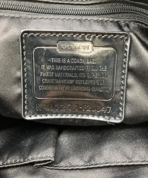 COACH（コーチ）COACH (コーチ) 2WAYバッグ ブラックの古着・服飾アイテム