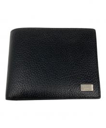 dunhill（ダンヒル）の古着「2つ折り財布」｜ブラック