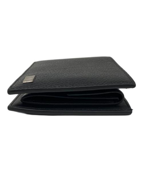 dunhill（ダンヒル）dunhill (ダンヒル) 2つ折り財布 ブラックの古着・服飾アイテム