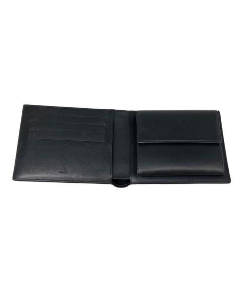 dunhill（ダンヒル）dunhill (ダンヒル) 2つ折り財布 ブラックの古着・服飾アイテム