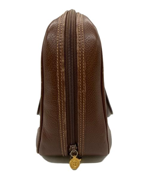 GUCCI（グッチ）GUCCI (グッチ) ハンドバッグ ブラウンの古着・服飾アイテム