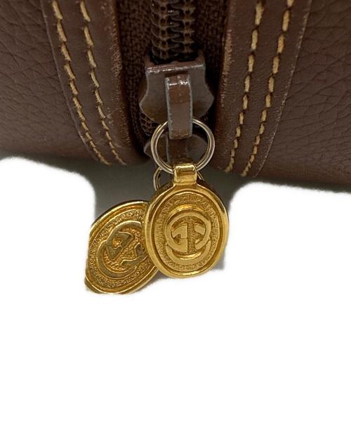 GUCCI（グッチ）GUCCI (グッチ) ハンドバッグ ブラウンの古着・服飾アイテム