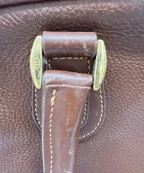 GUCCI（グッチ）GUCCI (グッチ) ハンドバッグ ブラウンの古着・服飾アイテム