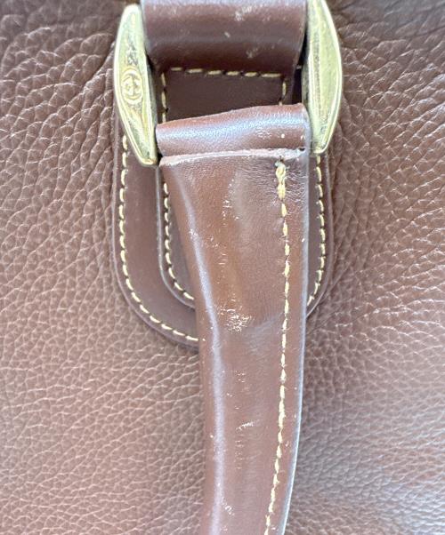 GUCCI（グッチ）GUCCI (グッチ) ハンドバッグ ブラウンの古着・服飾アイテム