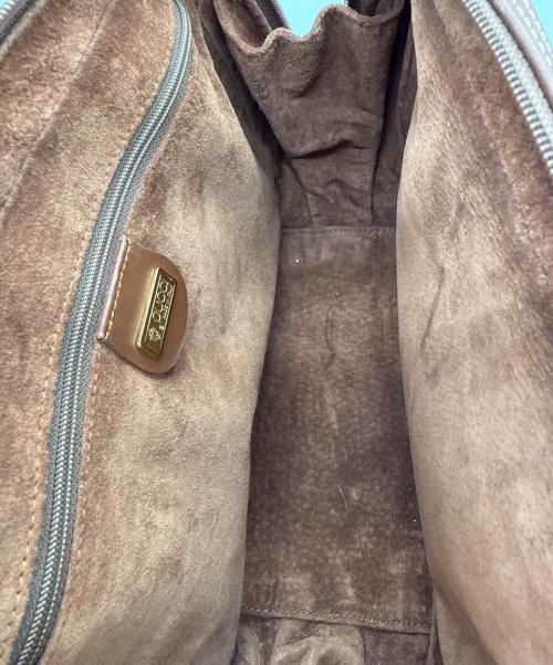 GUCCI（グッチ）GUCCI (グッチ) ハンドバッグ ブラウンの古着・服飾アイテム