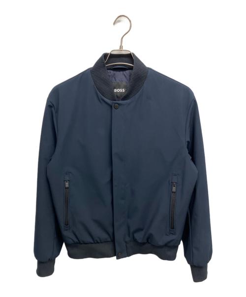 BOSS（ボス）BOSS (ボス) ボンバージャケット ネイビー サイズ:	SIZE 44の古着・服飾アイテム