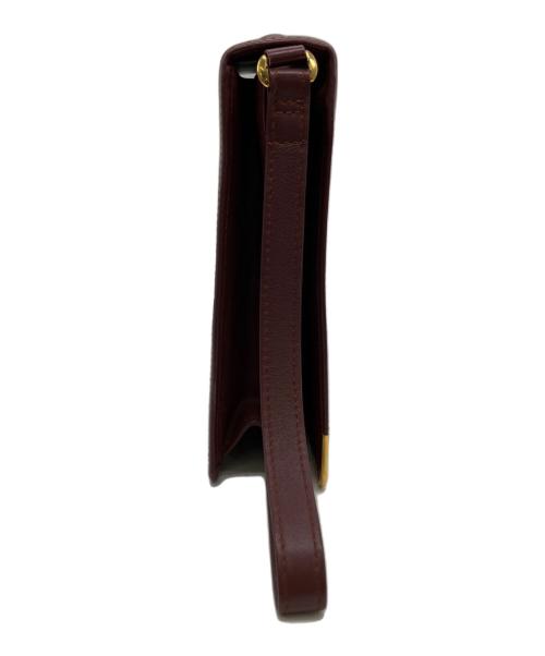 Cartier（カルティエ）Cartier (カルティエ) クラッチバッグ ボルドーの古着・服飾アイテム