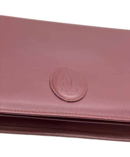 Cartier（カルティエ）Cartier (カルティエ) クラッチバッグ ボルドーの古着・服飾アイテム