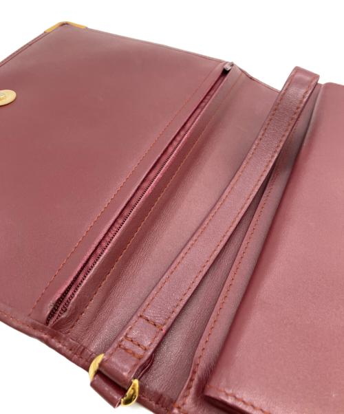 Cartier（カルティエ）Cartier (カルティエ) クラッチバッグ ボルドーの古着・服飾アイテム