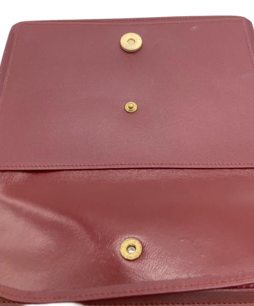 Cartier（カルティエ）Cartier (カルティエ) クラッチバッグ ボルドーの古着・服飾アイテム