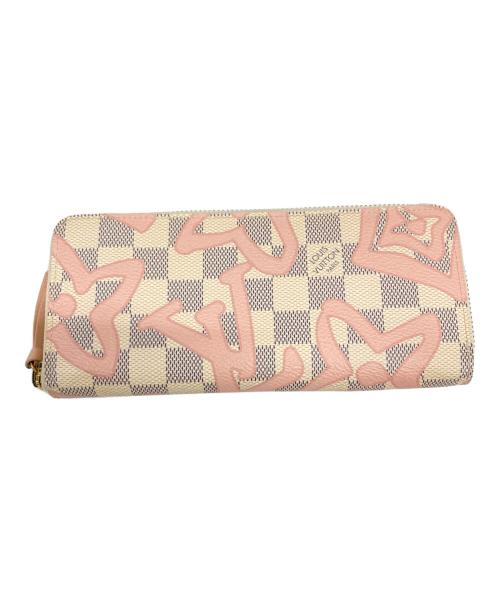 LOUIS VUITTON（ルイ ヴィトン）LOUIS VUITTON (ルイ ヴィトン) ポルトフォイユ・アレクサンドラ アイボリー・ピンクの古着・服飾アイテム